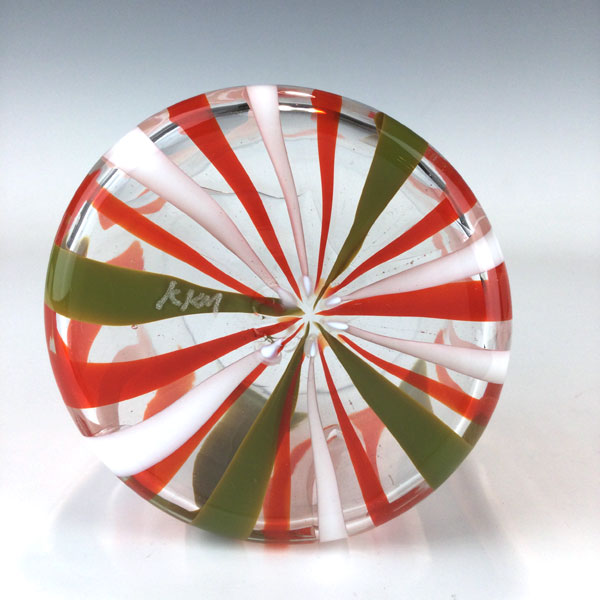 Christmas Colors Cane Wine Cup - Image 3